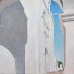 Terry Elkins, San Luis Rey. Oil on wood panel, 18” x 24”. Original available.