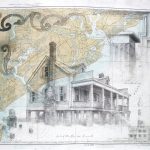 Terry Elkins, Seebrook Freer House. Pencil on collage, 32” x 36”. Private collection.