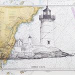 Terry Elkins, Nubble Light, Cape Neddick, ME. Pencil on collage, 23” x 29”. Collection of the artist, print available (click here).