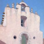 Terry Elkins, Our Lady of Mount Carmel. Oil on panel, 20"x16"