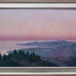 Terry Elkins, Night Falls, SB. Oil on canvas, 24”x36”. Private collection.