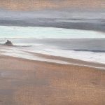 Terry Elkins, Georgica Passing. Oil on linen, 16”x20”. Private collection.